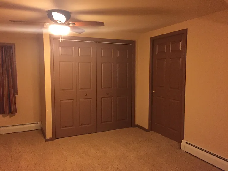 Master bedroom closets