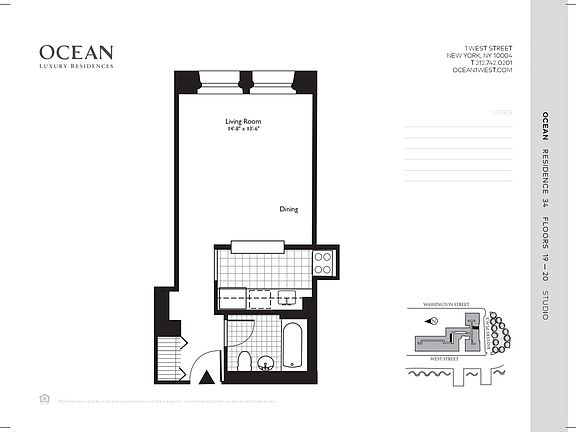 2nd image of 1 West St APT 2034