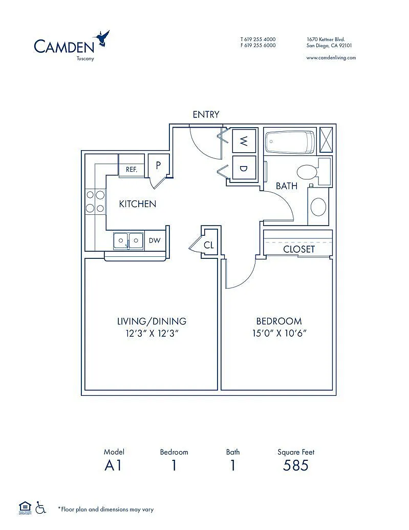 Floor plan A1