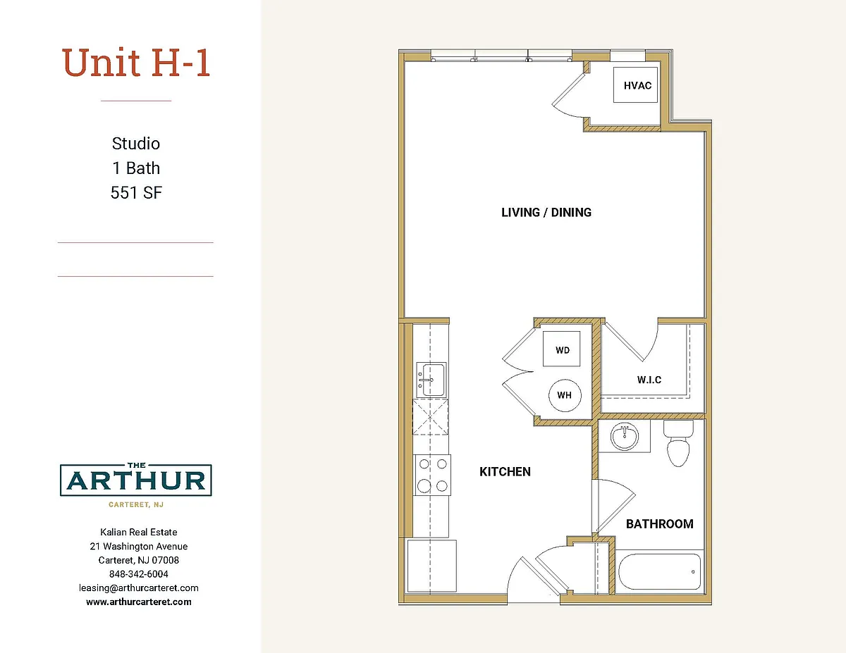 Floor plan H-1