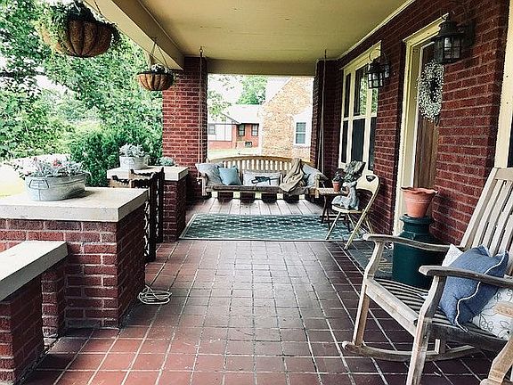 Very large covered porch!