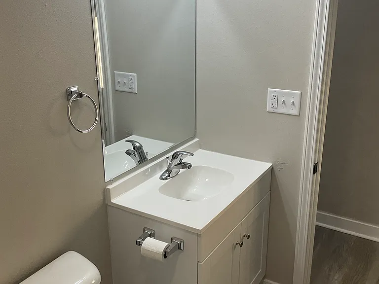 All NEW bathroom, vanity, sink, faucet, toilet