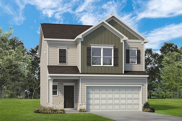 Rendering of actual home to be built