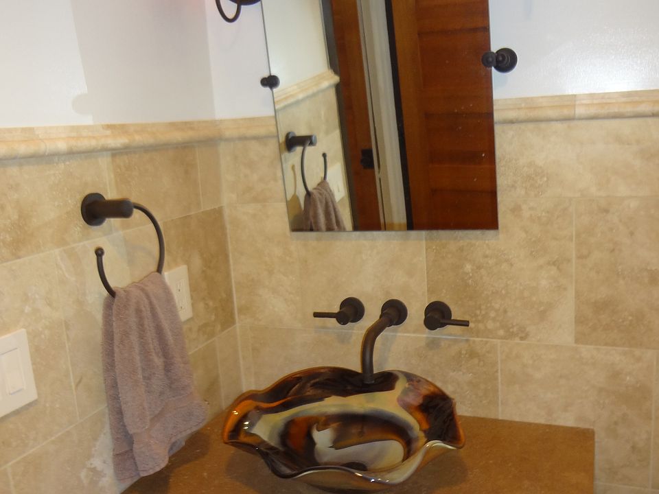 Basement bathroom