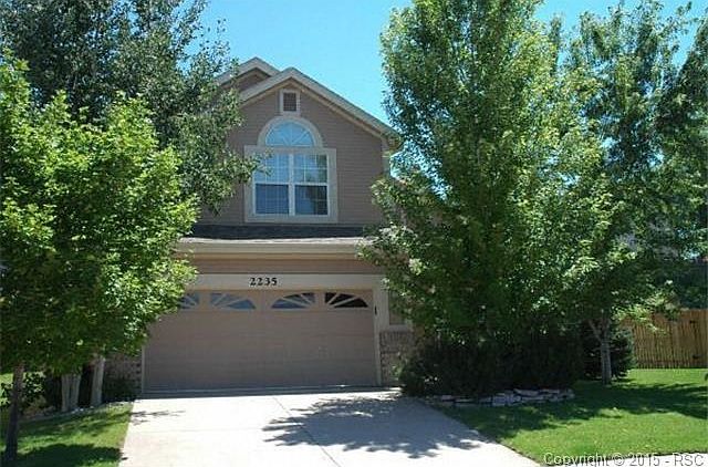 private location at end of cul de sac. Large trees shade the fro