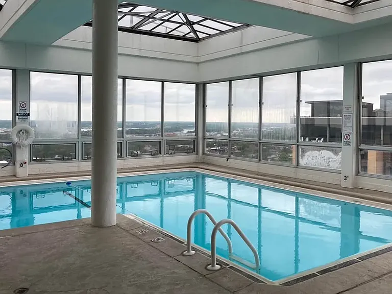 Rooftop pool!