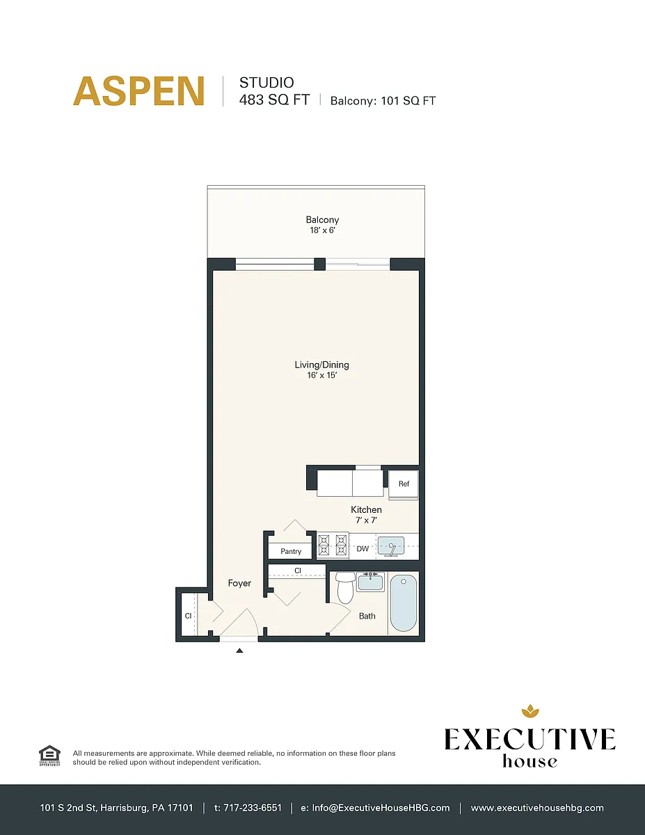 Floor plan The Aspen