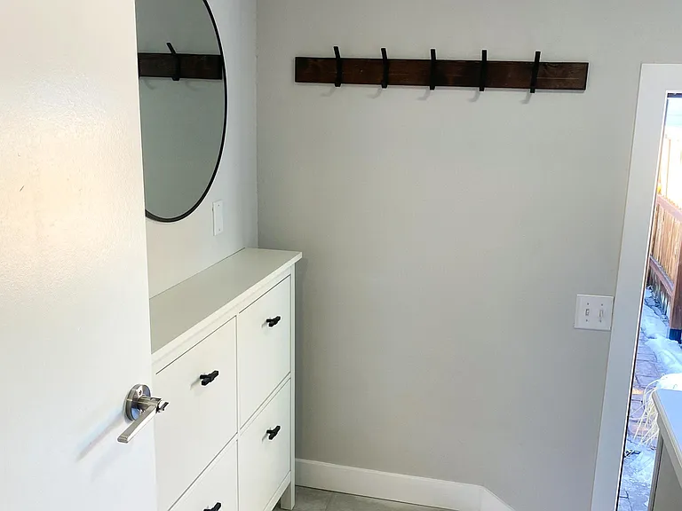 Mud room for extra storage