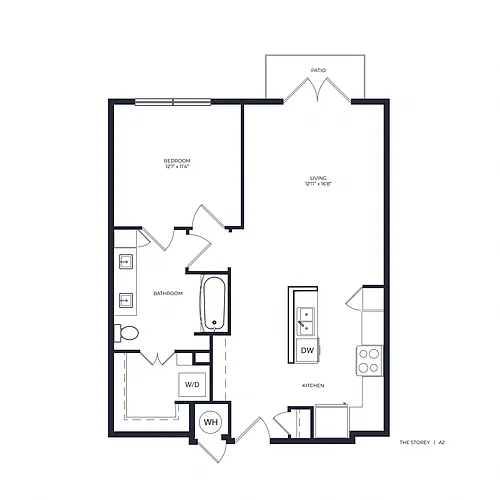 Floor plan A22