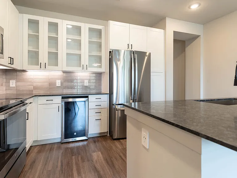 Kitchen with Stainless Steel Appliances