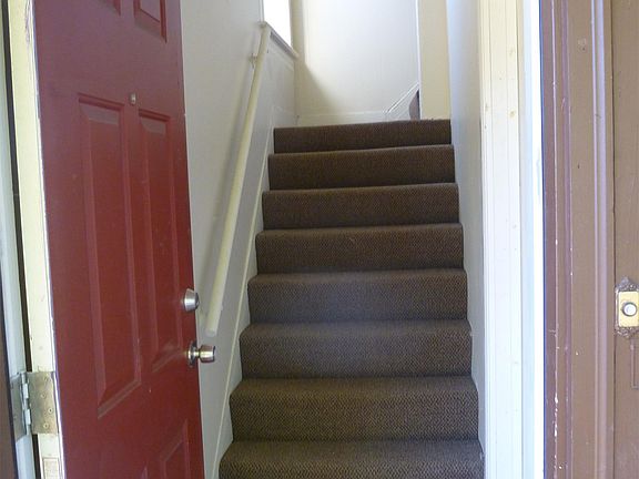 Heading upstairs