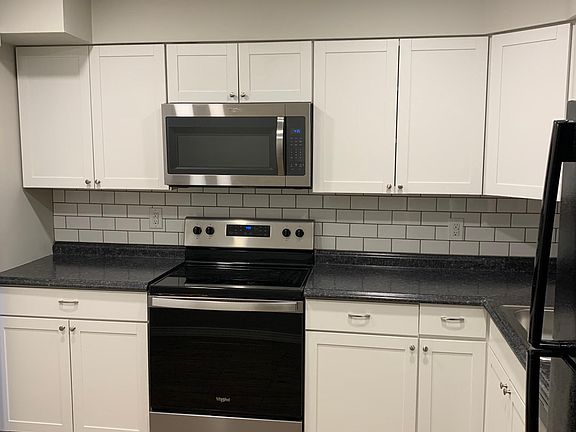 Freshly renovated kitchen.