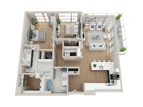 Floor plan B2T