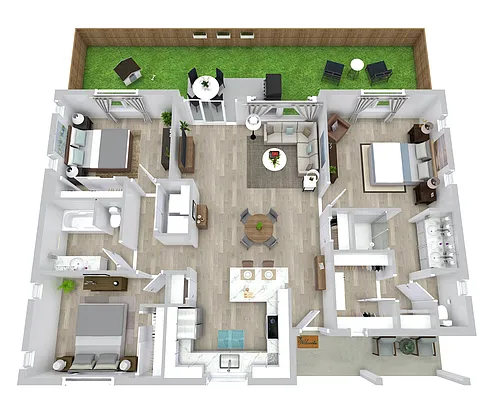 Floor plan The Haven