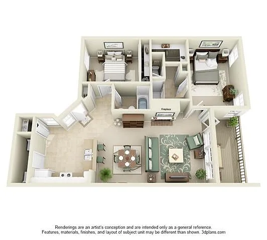Floor plan Larkspur II