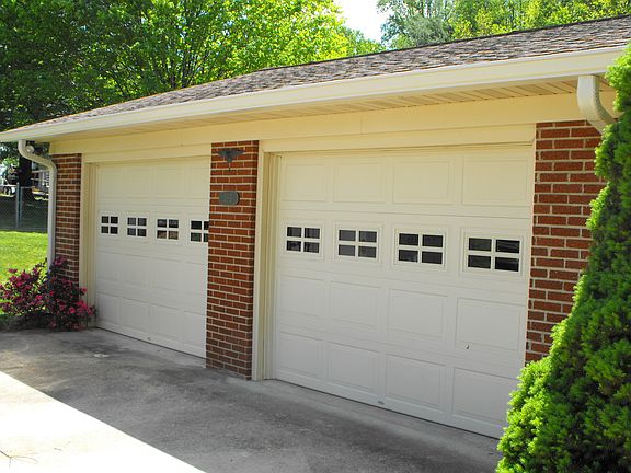 Two car garage