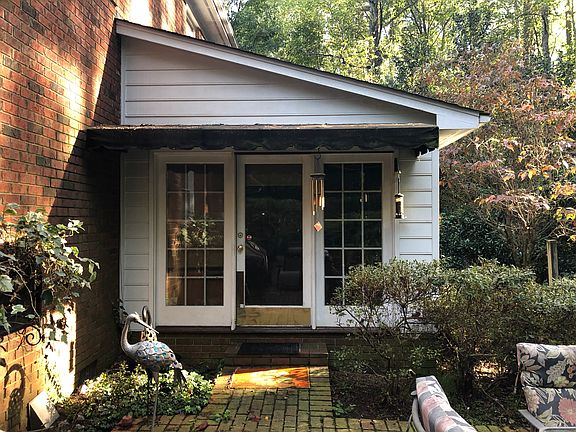 Sunroom door onto Patio