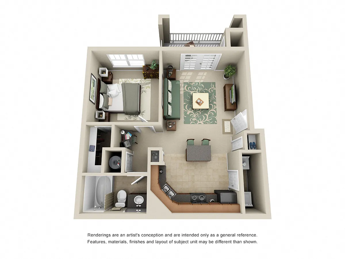 Floor plan Piedmont