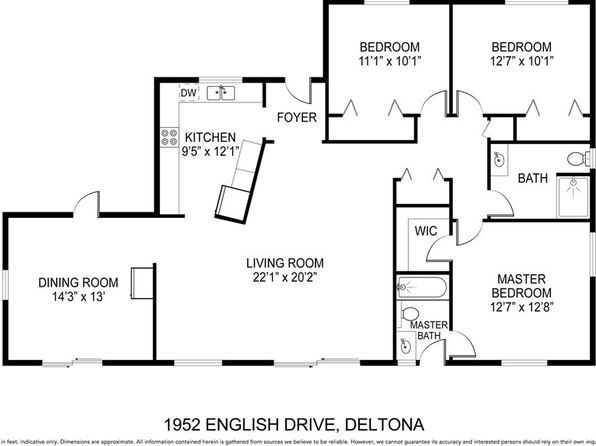 1952 English Dr, Deltona, FL 32738