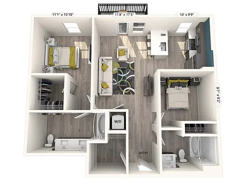 Floor plan B1-FinishII
