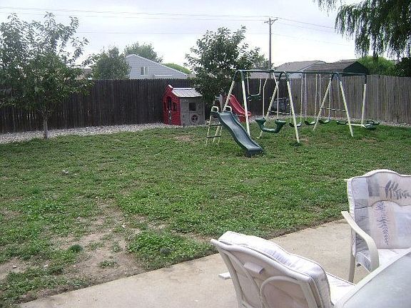 The backyard