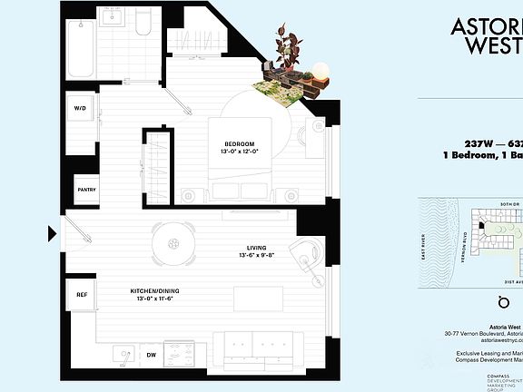2nd image of 30-77 Vernon Blvd #537W