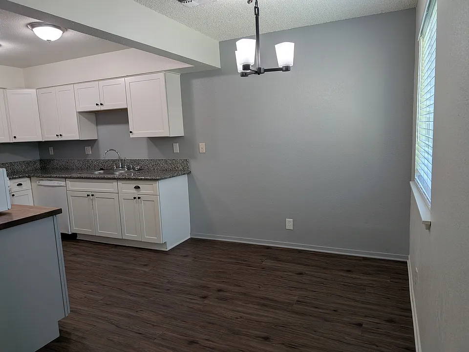 Dinning area off kitchen open to living room