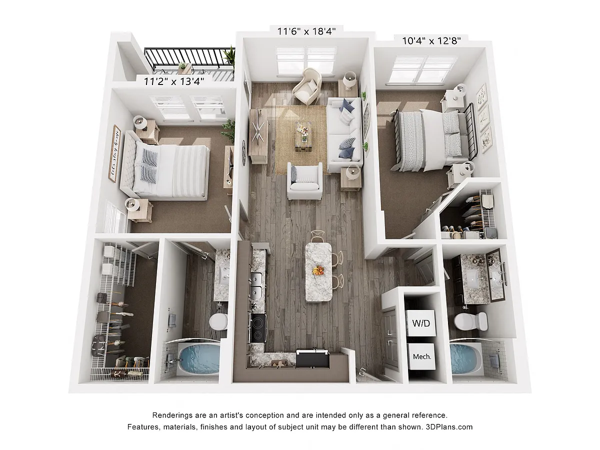 Floor plan B1
