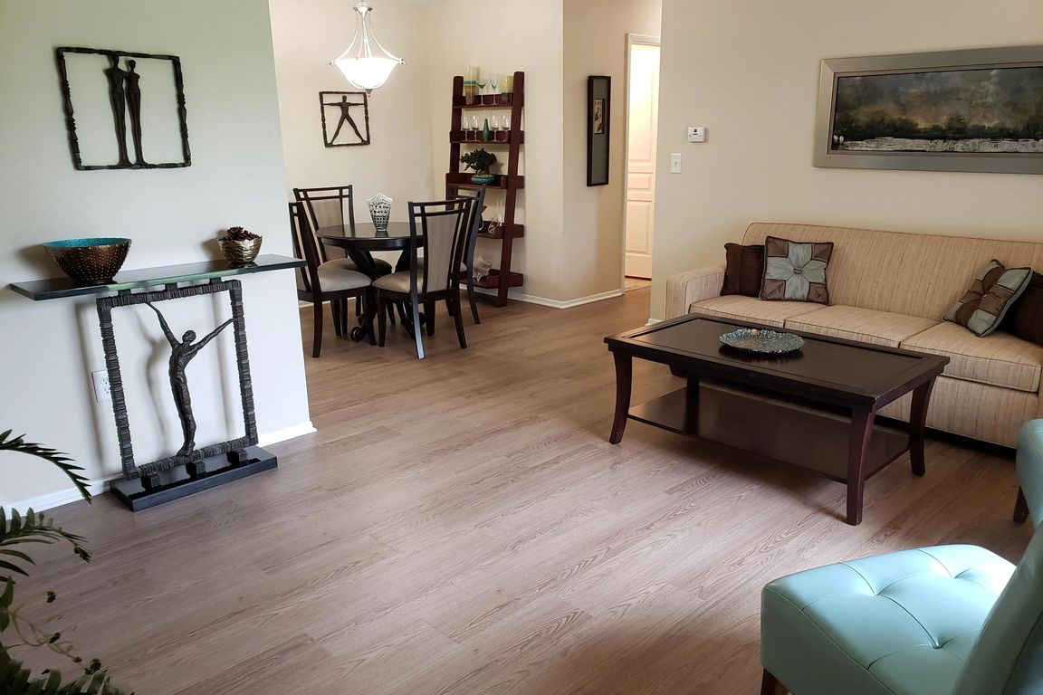 Updated vinyl plank flooring!