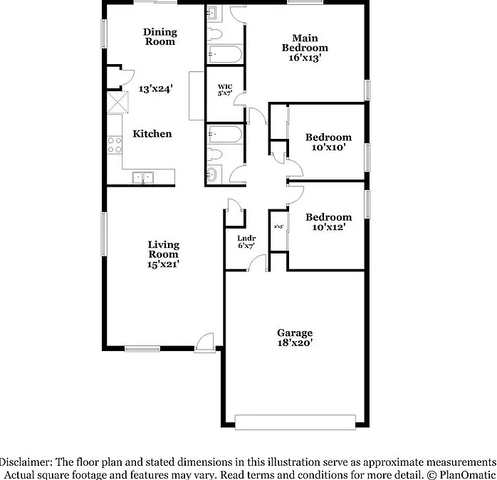 3 bed, 2.0 bath, 1401 sqft, $2,850 — Photo 2