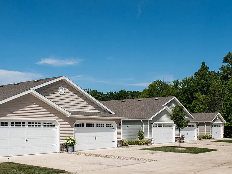 Apartments with Two-Car Attached Garages