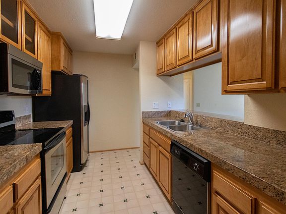 High end finishes in kitchen.