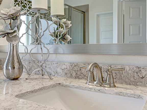 Master bath vanity