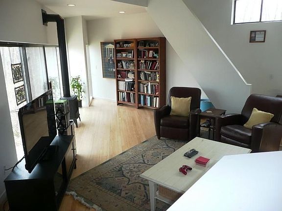 Gleaming hardwood floors