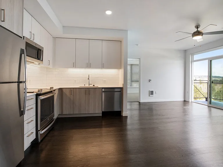 Spacious open-concept floor plans allow for design flexibility.
