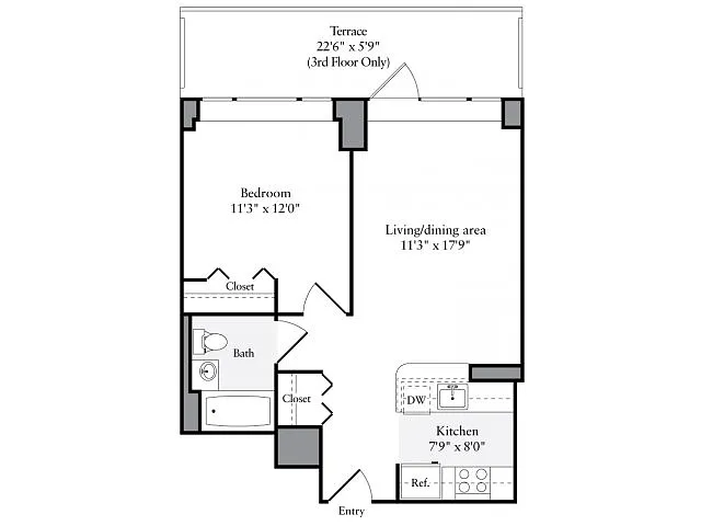 Floor plan 584