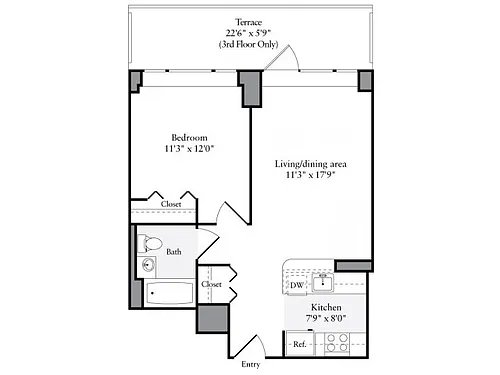 Floor plan 584
