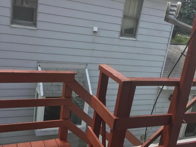 Deck with Access to Yard