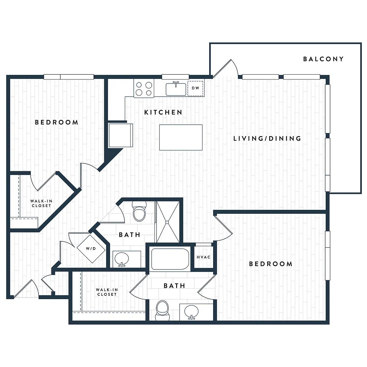 Floor plan 2B