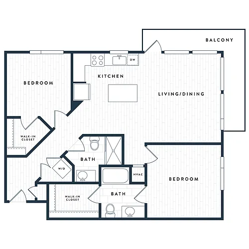 Floor plan 2B