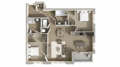 Floor plan B3