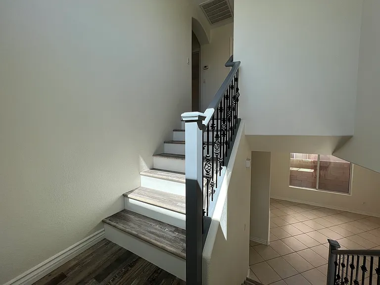 View from the landing.