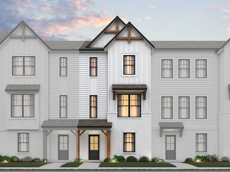 3-Story Farmhouse Elevation 3