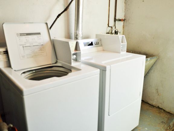 On-site coin operated washer & dryer