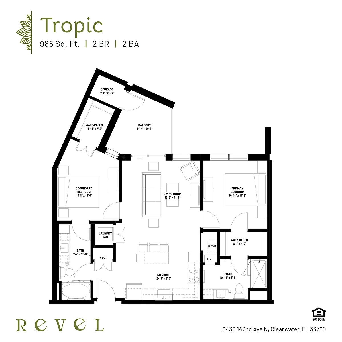 Floor plan Tropic