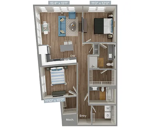 Floor plan B9-1
