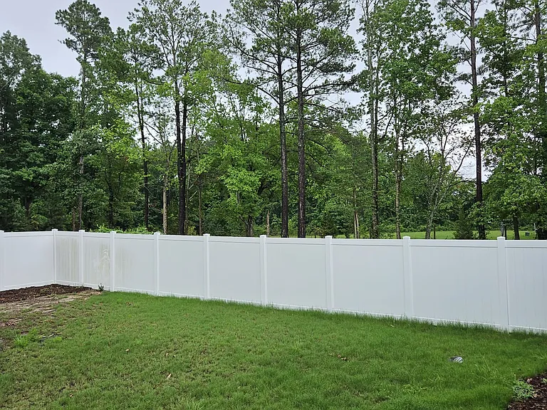 Privacy fence for backyard
