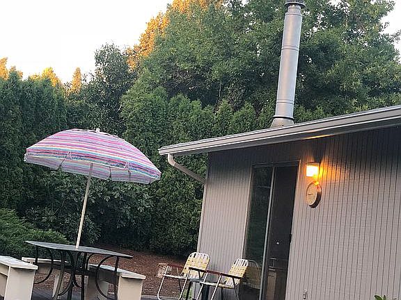 Backyard patio tek deck 