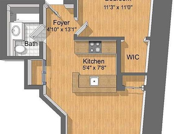 3rd image of 150 Nassau St APT 5A