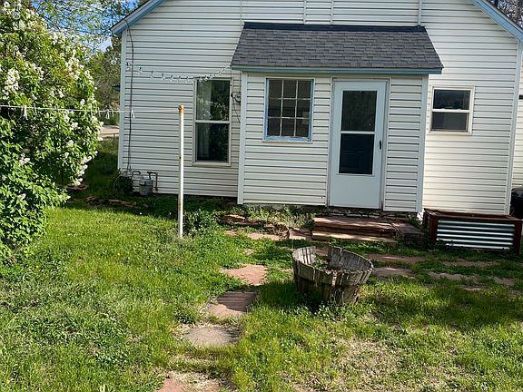 Rear of the house